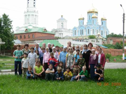 Паломническая поездка Воскресной школы в Задонск (фоторепортаж)