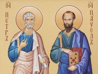 Память Свв. первоверховных апостолов Петра и Павла (†67)
