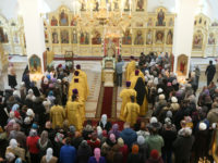 Великое освящение храма в честь Рождества Христова г. Саратова