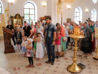 Неделя 12-я по Пятидесятнице. Предпразднство Успения Пресвятой Богородицы. Перенесение мощей преподобного Феодосия Печерского