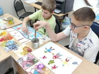 Занятия в Воскресной школе храма