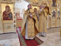 Неделя 16-я по Пятидесятнице,пред Воздвижением. Предпразднство Рождества Пресвятой Богородицы, память мученика Созонта